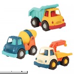 Wonder Wheels – Dump Truck Tow Truck Cement Truck – Toy Truck Combo Set for Toddlers Age 1 and Up 3 pc.  B07BF1LYKJ